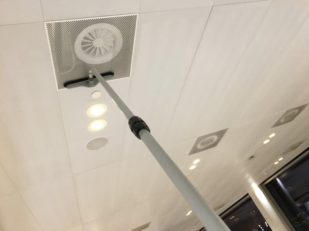 Plafond reinigen