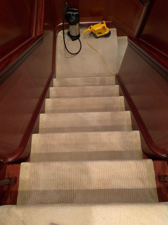 Carpet cleaning yachts
